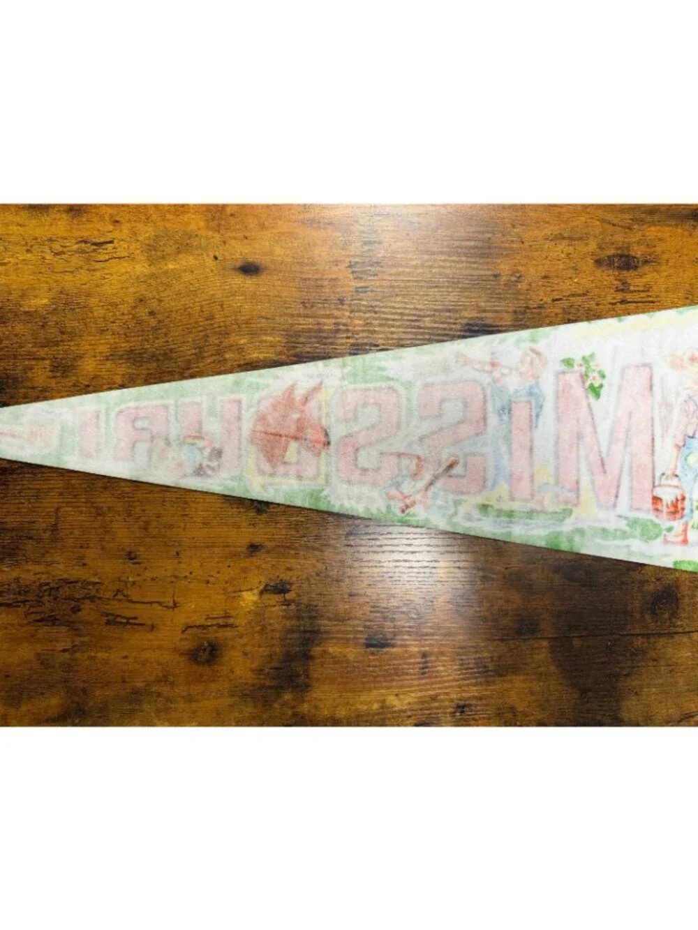 Vintage Missouri state pennant